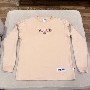 Kith Vogue Russel Long Sleeve Tee size
